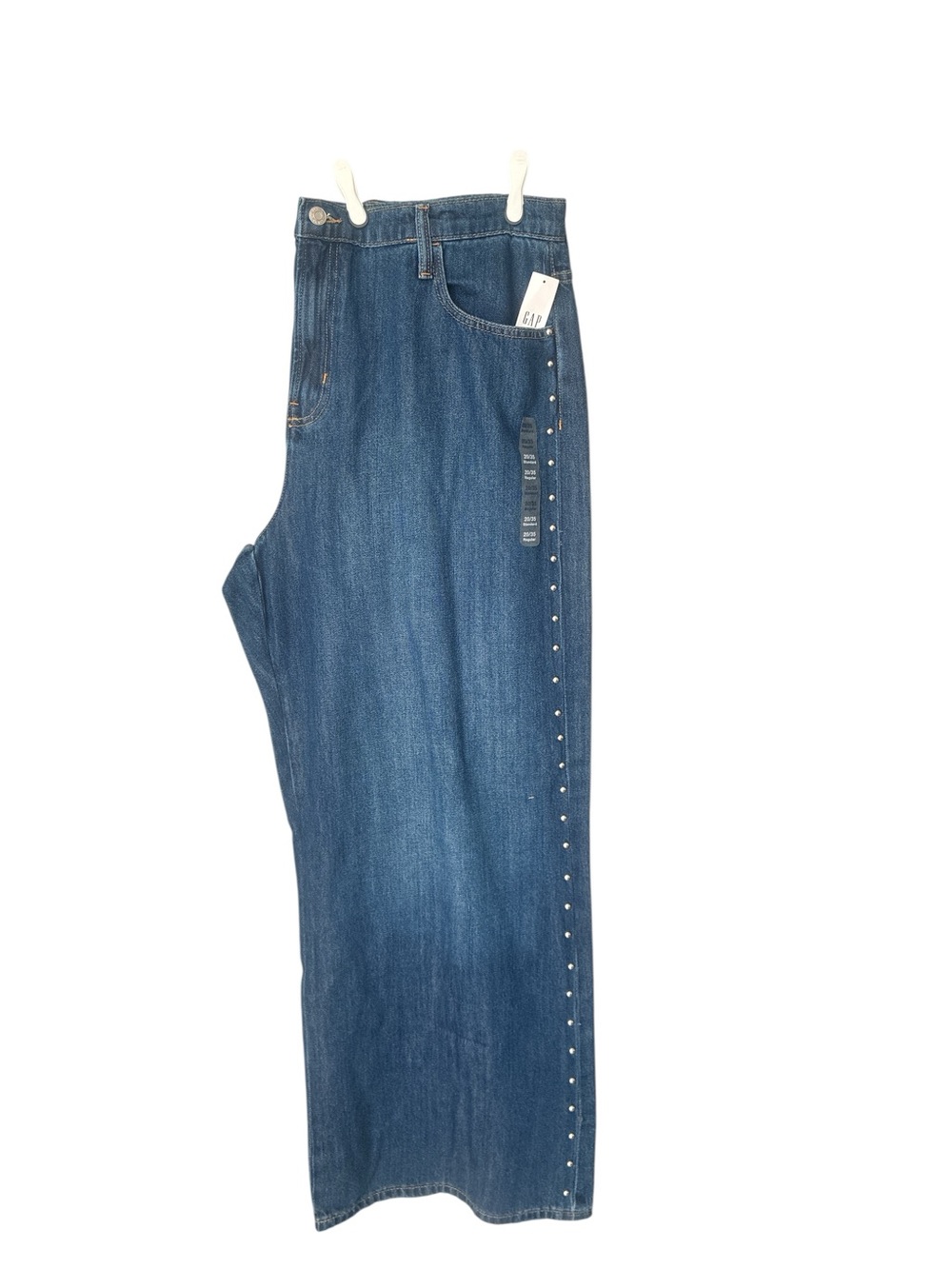 GAP Blue Denim Jeans with Side Stud Detail